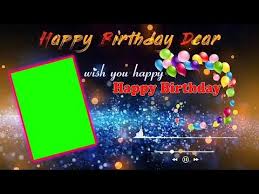 Birthday Background Video Effects Green Screen Happy Birthday Video Green Screen Birthday Birthday Background Happy Birthday Video Happy Birthday Template