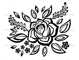 Black And White Floral Design Black And White Floral Designs Patterns Zoneinteriordesign Com Black And White Flowers Flower Drawing Black And White Pictures