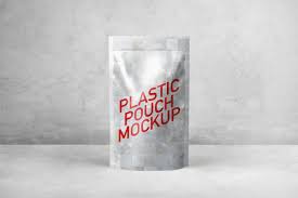 Plastic Pouch Mockup Example Image 1 Plastic Pouch Design Template Mockup