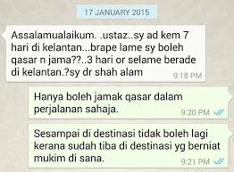 Misalnya dhuhur dan azar dijadikan satu, ditunaikan saat waktu dhuhur saja. Maafsebut Salah Erti Hukum Jamak Dan Qasar Allah Swt Memberi Dua Kemudahan Kepada Orang Yang Bermusafir Untuk Melaksanakan Solat Iaitu Jamak Dan Qasar Untuk Seseorang Itu Mendapat Kelayakan Rukhsah Keringanan Solat Musafir Jamak