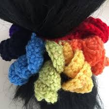 These new designs can express everything from a barber's creativity to political views. Crochet Hair Scrunchies Patterns 4 Designs
