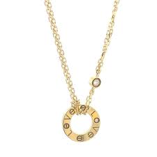 Cartier Love Necklace In 2020 Cartier Love Necklace Diamond Charm Love Necklace