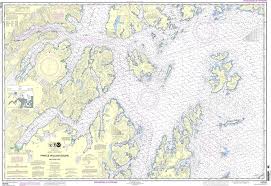 Noaa Chart 16705 Prince William Sound Western Part