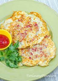 Corned Beef Omelet Panlasang Pinoy Recipe Beef Recipes Corned Beef Canned Corned Beef