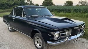 Image result for Black 1965 Barracuda