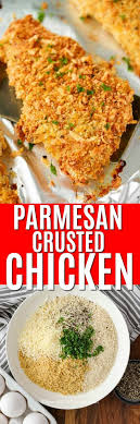 Visit this site for details: Crispy Parmesan Crusted Chicken Baked Spend With Pennies