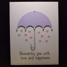 Bridal Shower Card Bride Bridalshower Wedding Engagement Love Umbrella Card Bri Handmade Bridal Shower Gifts Wedding Shower Cards Wedding Cards