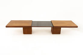 Expandable coffee table by john keal for brown saltman, u.s.a, 1960s h 14.5 in. John Keal For Brown Saltman Mid Century Expanding Coffee Table At 1stdibs