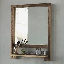 Enjoy free shipping on most stuff, even big stuff. Design Sleuth 5 Bathroom Mirrors With Shelves Remodelista Bathroom Mirror With Shelf Mirror With Shelf Wood Framed Bathroom Mirrors