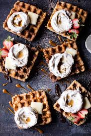 Churro Waffles Video Half Baked Harvest Recipe Yummy Waffles Waffle Recipes Best Waffle Recipe