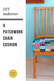Dining Chair Cushion Makeover Stitched In Color Dining Chair Cushions Dining Chairs Chair Cushions