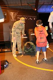 Last week deputies attended the Lamb Elementary Family Fun Night. Parents  and kids were able to sit behind the wheel of some of our cars, and get  hands