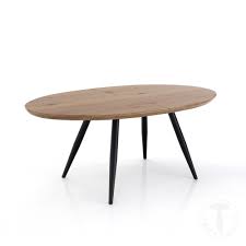 Elle possède divers avantages pour vous séduire. Oval Table By Tomasucci With Metal Structure And Wooden Top