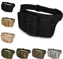 Tactical Fanny Pack Military WR Nylon Waist Bag Money Belt Bumbag for Daily  Use