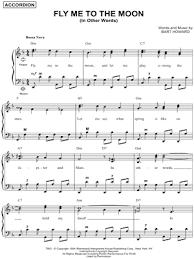 Music letters sheet pdf violin, lyre, flute, piano, recorder, etc. Bart Howard Fly Me To The Moon Sheet Music In F Major Download Print Sku Mn0156214