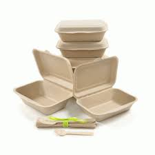 Biodegradable Takeaway Boxes Food Packaging Design Biodegradable Products Takeaway Packaging