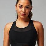 Fabletics Faye High Impact Sports Bra Size XXS NWT Black