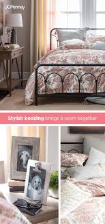 Instantly Elevate Your Room S Ambiance With The Amelia Comforter Set From Jcpenney The Printed Comforter Pairs Easily With Stylish Beds Home Collections Home