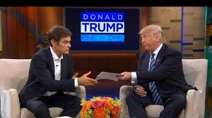 Donald Trump Releases Medical Information On Dr Oz Show