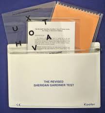 Sheridan Gardiner Test Revised Bib Ophthalmic