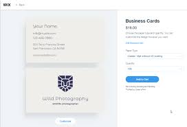 How many business cards do people typically order? Wix Logo Ordering Business Cards With Your Logo Help Center Wix Com