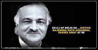 Ex CJ of Delhi High Court Justice Rajendra Nath Aggarwal Passes Away at 95  delhi high court, delhi high court news, delhi high court judge
