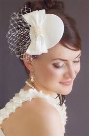 Bridal Mini Hat Ivory Hat Fascinator Bridal Fascinator Wedding Hat Wedding Birdcage Veil Vintage Birdcage Bridal Fascinator Wedding Hats Fascinator