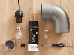 Diy Fabriquer Une Applique Au Style Industriel Leroy Merlin Luminaire Style Industriel Style Industriel Diy Industriel