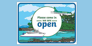 What all is required to open a travel agency? Travel Agents Open Sign Teacher Made