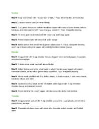 The Mass Effect Diet Is A Meal Plan Designed For Tone Diet