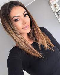 Pin On Need New Hair Blonde W Brown Streaks