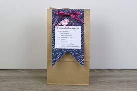 Ich finde die tüten ein wundervolle idee als mitbringsel, geschenk, auch als kleinigkeit ist es imme.r schön jemanden eine. 30 Minuten Wellness Aus Der Tute Schnipselich