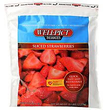 Well Pict Berries Sliced Strawberries 5 Lbs Strawberry Frozen Strawberries Healthy Snacks