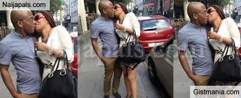 Kanu could be seen many years back rocking a blue shirt while his wife was wearing a white top as they kissed passionately in public. Romantic Photo Of Nnamdi Kanu Kissing His Wife On London Street Before The Biafra Brouhaha Gistmania
