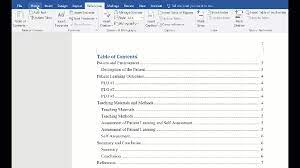 Manual for the formatting of graduate dissertations and theses. How To Create A Table Of Contents In Apa Style Cbc Health Sciences Library