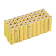 40 Aa Rechargeable Batteries Nicd 600mah 1 2v Garden Solar Ni Cd Light Led A40 Walmart Com Walmart Com