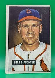 Enos Slaughter Baseball Sports Trading Cards & Accessories ungraded for  sale