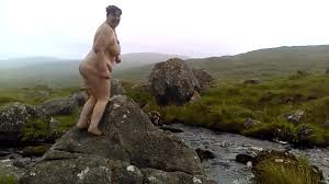 アイルランドの田舎のBBW熟女Naked