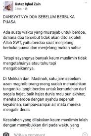 Check spelling or type a new query. Viral Johor Dasyatnya Doa Sebelum Berbuka Puasa Facebook