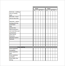 21 construction schedule templates word pdf excel