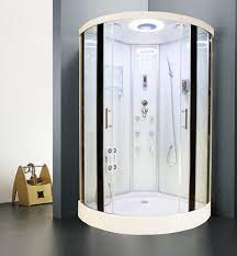 Maybe you would like to learn more about one of these? Royal Home Showers 47 W X 86 H Round Sliding Steam Shower Wayfair Ca