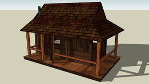 3d Warehouse View Model Log Cabin Log Homes Small Log Cabin