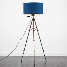 Hogan Bronze Telescopic Floor Lamp Blue Lamp Floor Lamp Black Floor Lamp