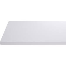 Plan De Toilette En Stratifie Blanc Brillant 150 X 4 4 X 50 Cm Plan De Travail Stratifie Stratifie Et Credence Stratifie