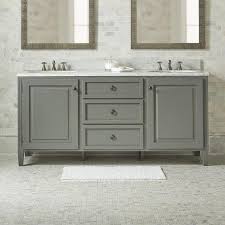 This is our 60 double bathroom vanity from our rustic farmhouse line of bathroom vanities. Britta Gray Farmhouse Double Vanity