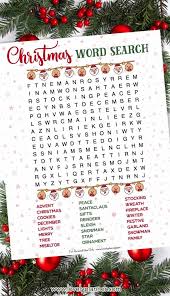 Halloween word search puzzles are a great activity for children and adults to celebrate. Free Printable Christmas Word Search Activity Sheet Lovely Planner