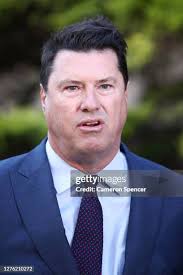 Rugby Australia Chairman Hamish McLennan talks during The Rugby... News  Photo