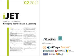 Jurnal gratis tersebut bisa berformat pdf, xml, atau doc. International Journal Of Emerging Technologies In Learning Ijet