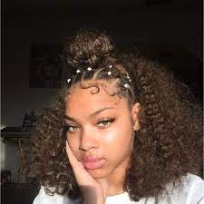Curly Haired Rubber Band Hairstyles Curlybraids Curly Haired Rubber Band Hai Curly H Natural Hair Styles Easy Natural Hair Styles Rubber Band Hairstyles