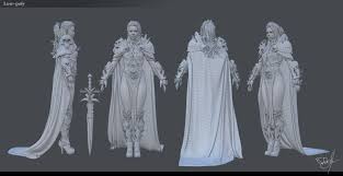 Artstation Lich Queen Jaina Proudmoore George Panfilov